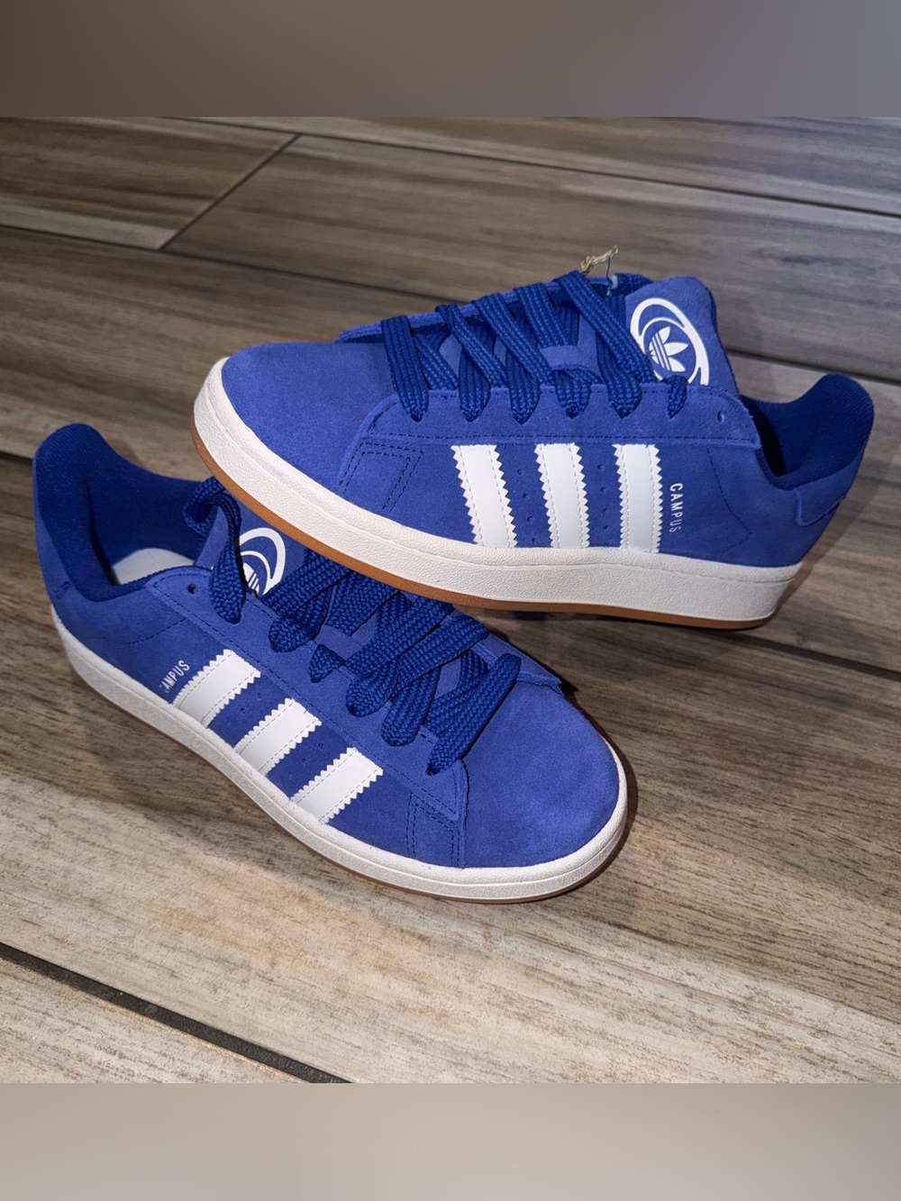 Adidas Campus 00s JH6333 — Royal Blue & White